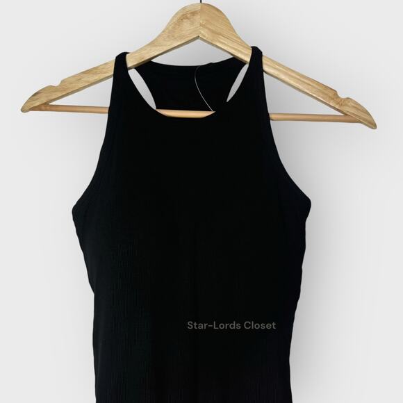 Klassy Network Bramisuit M Black Bamboo High Neck Bodysuit Racerback Minimalist - Picture 2 of 6